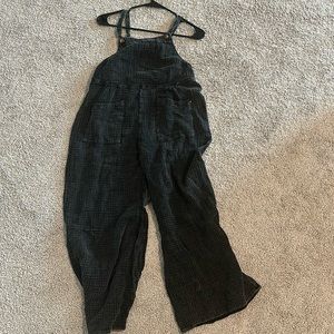 Size small linen overalls